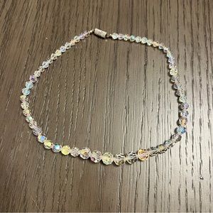 Beautiful crystal necklace